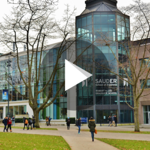 Global MBA UChile UBC Sauder Canadá