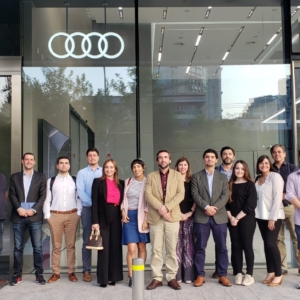 Audi China en Beijing visita estudiantes MBA UChile Global Experience Trip